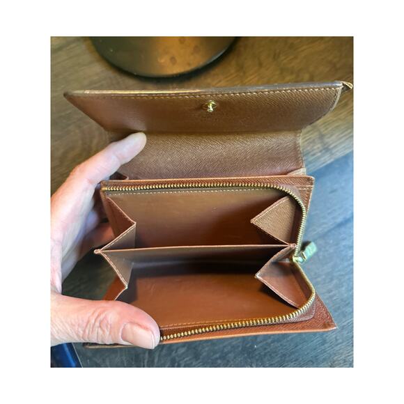 VINTAGE LOUIS VUITTON MONOGRAM PORTE MONNAIE TRESOR WALLET - Picture 7 of 9